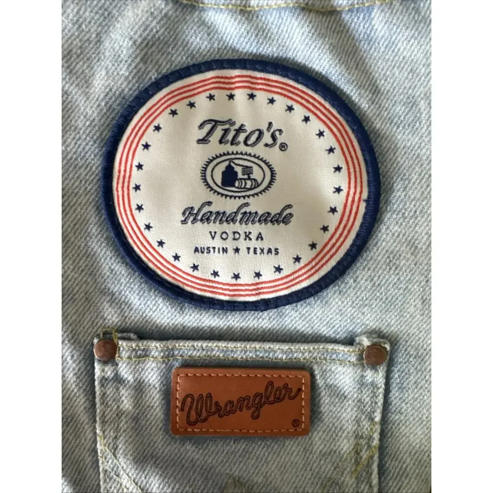 Tito’s Vodka Wrangler Jeans Bottle Bag 1L Bottle Not Inc. No Tag.